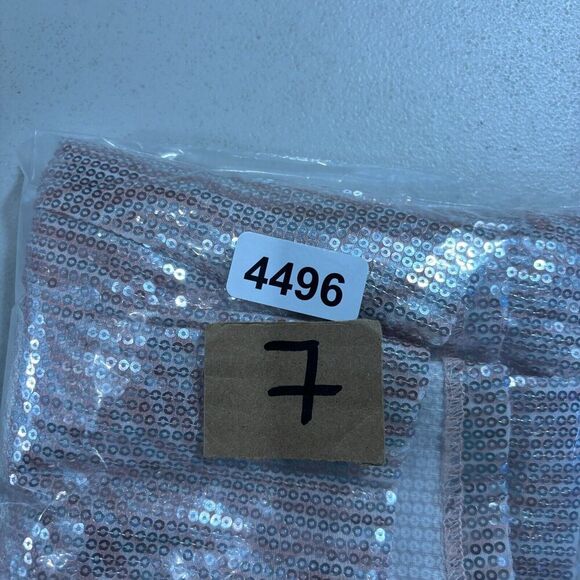 MICHAEL MICHAEL KORS Skirt Sequined Zebra-Print A-Line Midi Zipper Womens XS - Picture 10 of 10